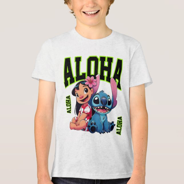 Camiseta Triblenda Aloha (Anverso)