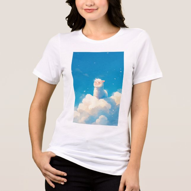 Camiseta Triblenda Alpaca Dreamland (Anverso)