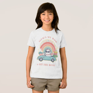 Camiseta Triblenda Alpaca My Bags and Hit the Road!