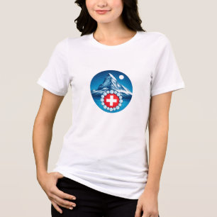 Camiseta Triblenda Alpes suizos - Matterhorn 