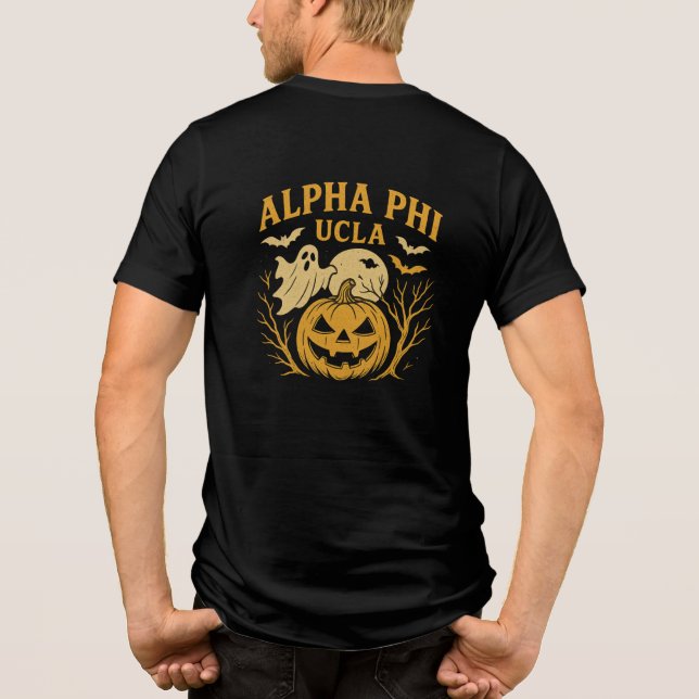 Camiseta Triblenda Alpha Phi Halloween (Reverso)