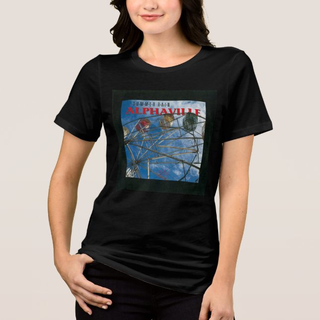 Camiseta Triblenda Alphaville - álbum de Summer Rain 2023 (Anverso)