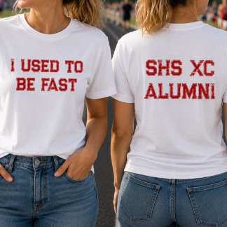 Camiseta Triblenda Alumni de Cross Country Divertido Solía Ser Rápido