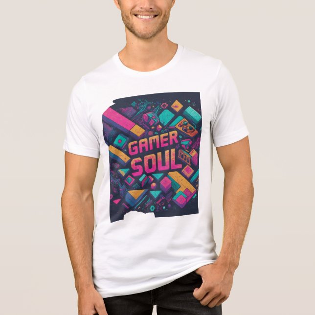 Camiseta Triblenda Ama de gamer (Anverso)