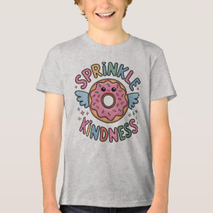 Camiseta Triblenda Amabilidad de rociado Donut Kids