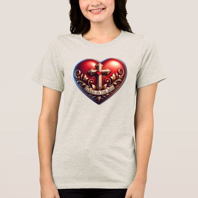 Camiseta Triblenda Amado por los mejores (Anverso)