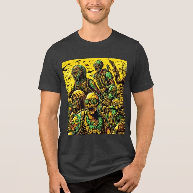 Camiseta Triblenda Amanecer de la Humanidad (Anverso)