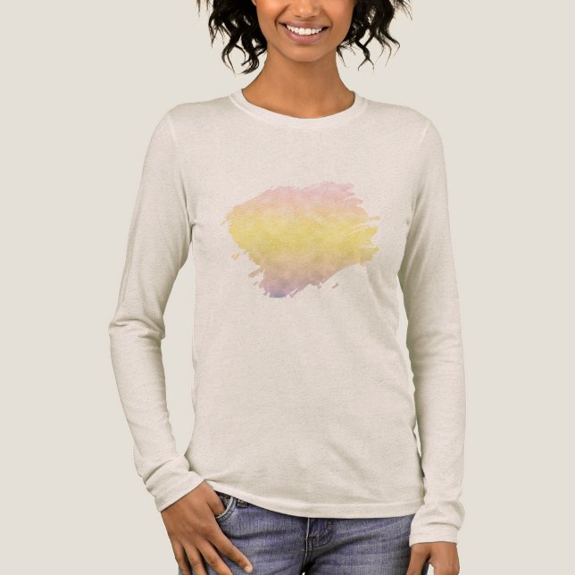 Camiseta Triblenda Amanecer Pastel (Anverso)