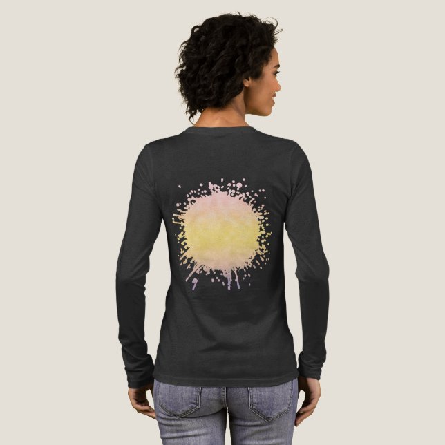 Camiseta Triblenda Amanecer Pastel (Reverso Completo )