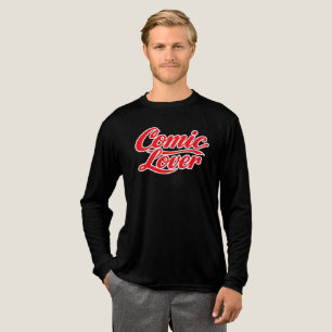 Camiseta Triblenda Amante de Cómics Diseño Negrita 7