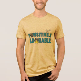 Camiseta Triblenda Amante de Perros Adorable 