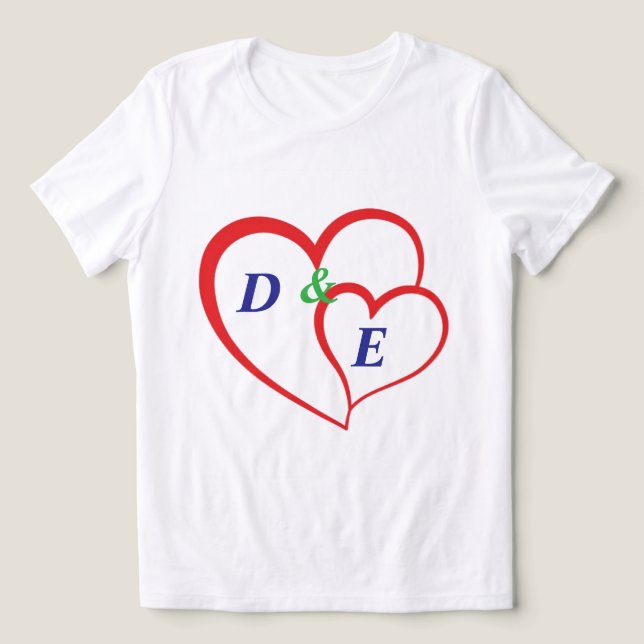 Camiseta Triblenda amantes (Diseño delantero )