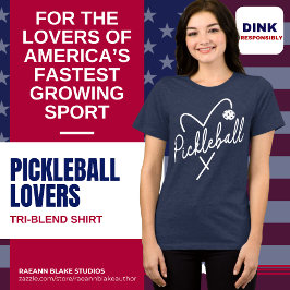 Camiseta Triblenda Amantes del Pickleball