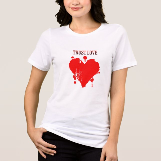 Camiseta Triblenda Amantes en la oscuridad" (Anverso)