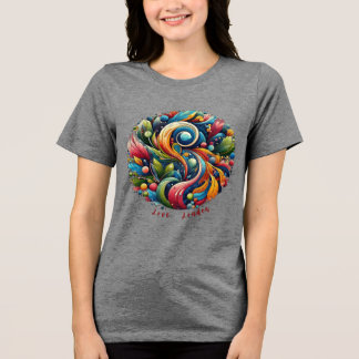 Camiseta Triblenda Amar más fuerte