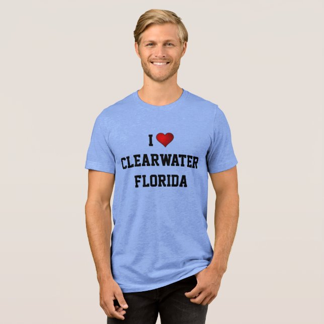CAMISETA TRIBLENDA AME CLEARWATER, FLORIDA (Anverso Completa)