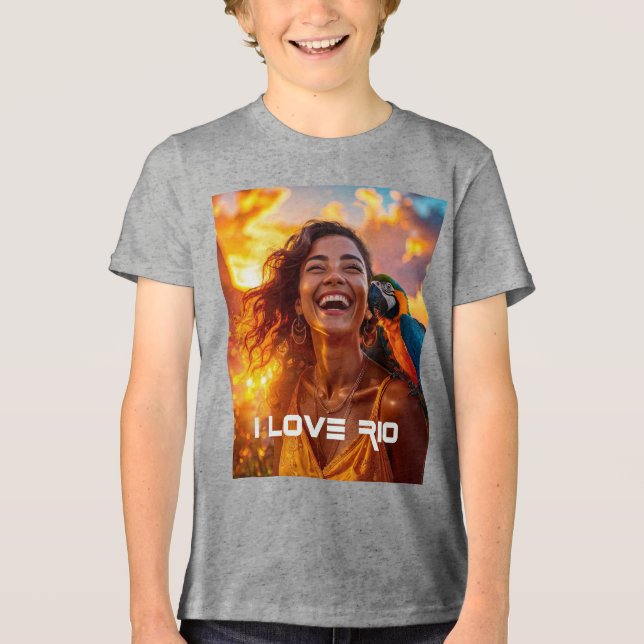 CAMISETA TRIBLENDA AME RIO (Anverso)