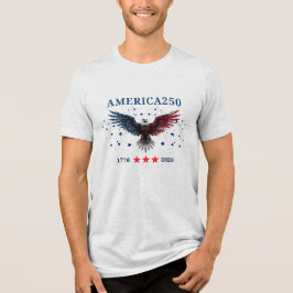 Camiseta Triblenda AMÉRICA250 Día de la Independencia 1776 - 2026