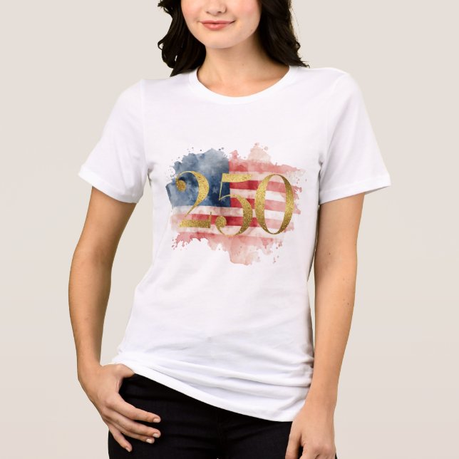 Camiseta Triblenda America 250th Birthday Tee (Anverso)