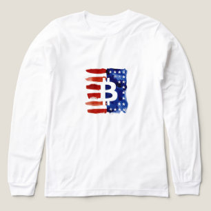 Camiseta Triblenda América Bitcoin (Pintura No. 8)