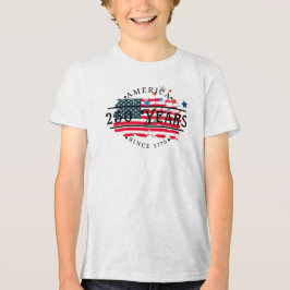 Camiseta Triblenda América desde 1776 con bandera estadounidense/estr