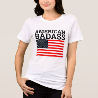 Camiseta Triblenda AMERICAN BADASS PATRIOTIC T-Shirts