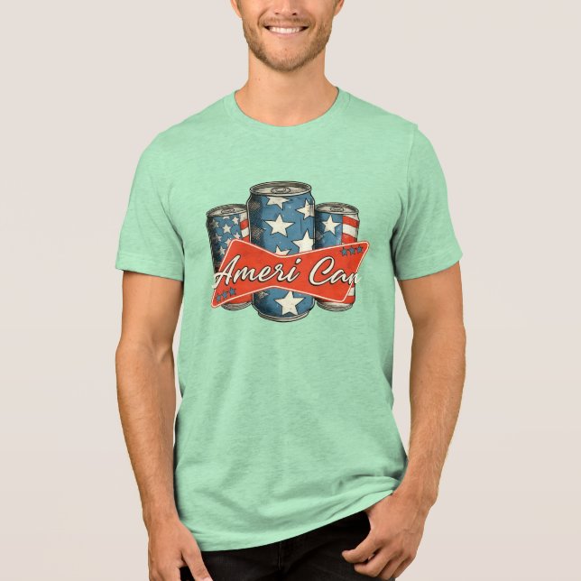 Camiseta Triblenda AmeriCAN Spirit Tee 🇺🇸🔥 (Anverso)