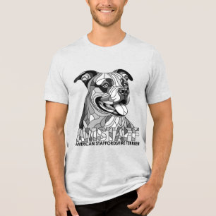 Camiseta Triblenda American Staffordshire Terrier - Amstaff