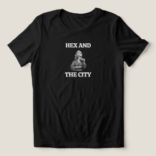 Camiseta Triblenda Amiga Feminista Bruja Divertida Amante del Café Ma