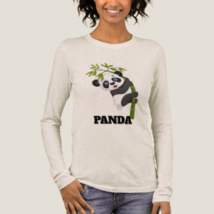 Camiseta Triblenda Amigo de bambú colgado con mi panda de las meriend