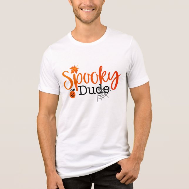 Camiseta Triblenda Amigo fantasma | Halloween (Anverso)