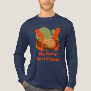 Camiseta Triblenda Amigo Peludo de Capybara Animal Tropical