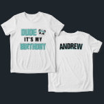 Camiseta Triblenda Amigo Verde azulado y negro Panda Birthday Persona<br><div class="desc">Cuando compras en Graphic Love Shop ¡apoyas a los pequeños negocios! Y sí,  hago un baile feliz cuando recibo tu pedido ;) ¡Gracias! - Samantha Encuentra más diseños de la Tienda de Amor Gráfica en: Facebook.com/GraphicLoveShop Usa #GraphicLoveShop en medios sociales Copyright © Graphic Love Shop</div>