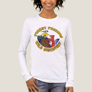 Camiseta Triblenda Amigos del Bosque Descubrimiento Salvaje Arte de l
