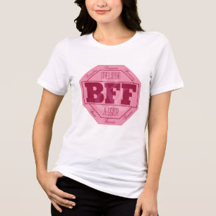 Camiseta Triblenda Amistad BFF - nombres personalizados - ropa