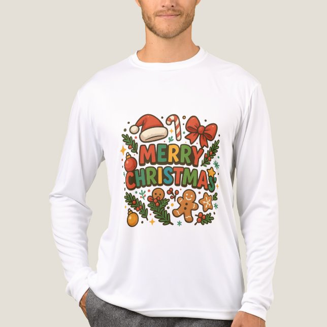 Camiseta Triblenda AMITA | Merry Christmas Party Tee (Anverso )