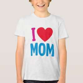 CAMISETA TRIBLENDA "AMO A LA MAMÁ" TSHIRT