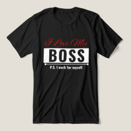 Camiseta Triblenda Amo a mi jefe