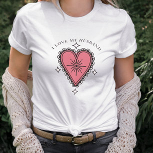 Camiseta Triblenda Amo a mi marido