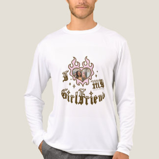 Camiseta Triblenda Amo a mi novia - Marrón - DingusDesign