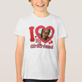 Camiseta Triblenda Amo A Mi Novia, Novia