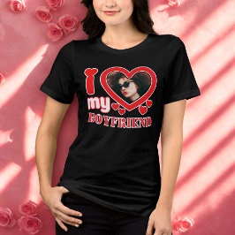 Camiseta Triblenda Amo A Mi Novio Personalizado