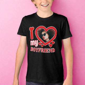 Camiseta Triblenda Amo A Mi Novio Personalizado
