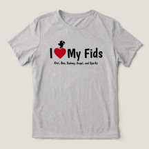 Amo a mis Fids Loro Niños Emplumados