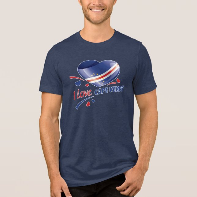 Camiseta Triblenda Amo Cabo Verde (Anverso)