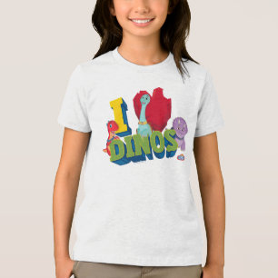Camiseta Triblenda Amo Dinos   Dino Ranch