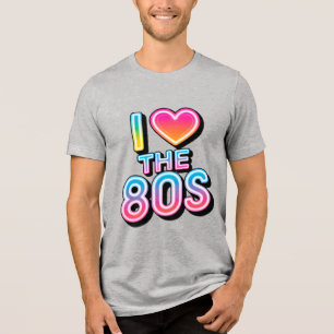 Camiseta Triblenda Amo los 80