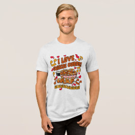 Camiseta Triblenda ¡Amo los Cuajos de Queso!