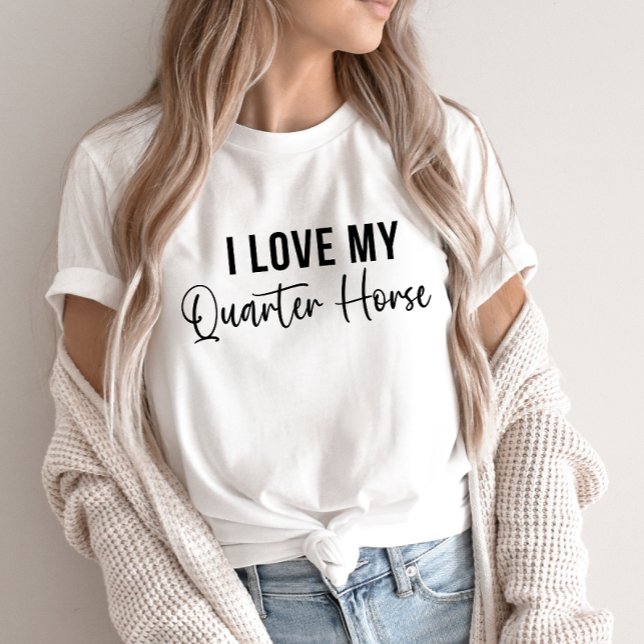 Camiseta Triblenda Amo Mi Cuatercaballo (Subido por el creador)