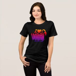 Camiseta Triblenda Amo WTF Corazón Fiero